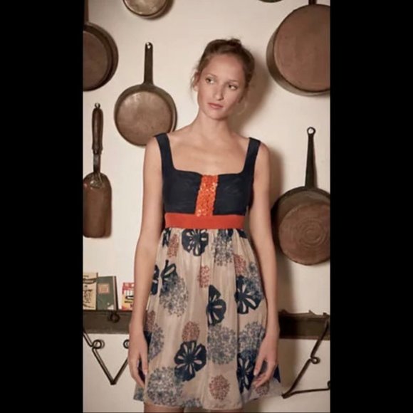 Bow & Arrow Button Blossom Dress